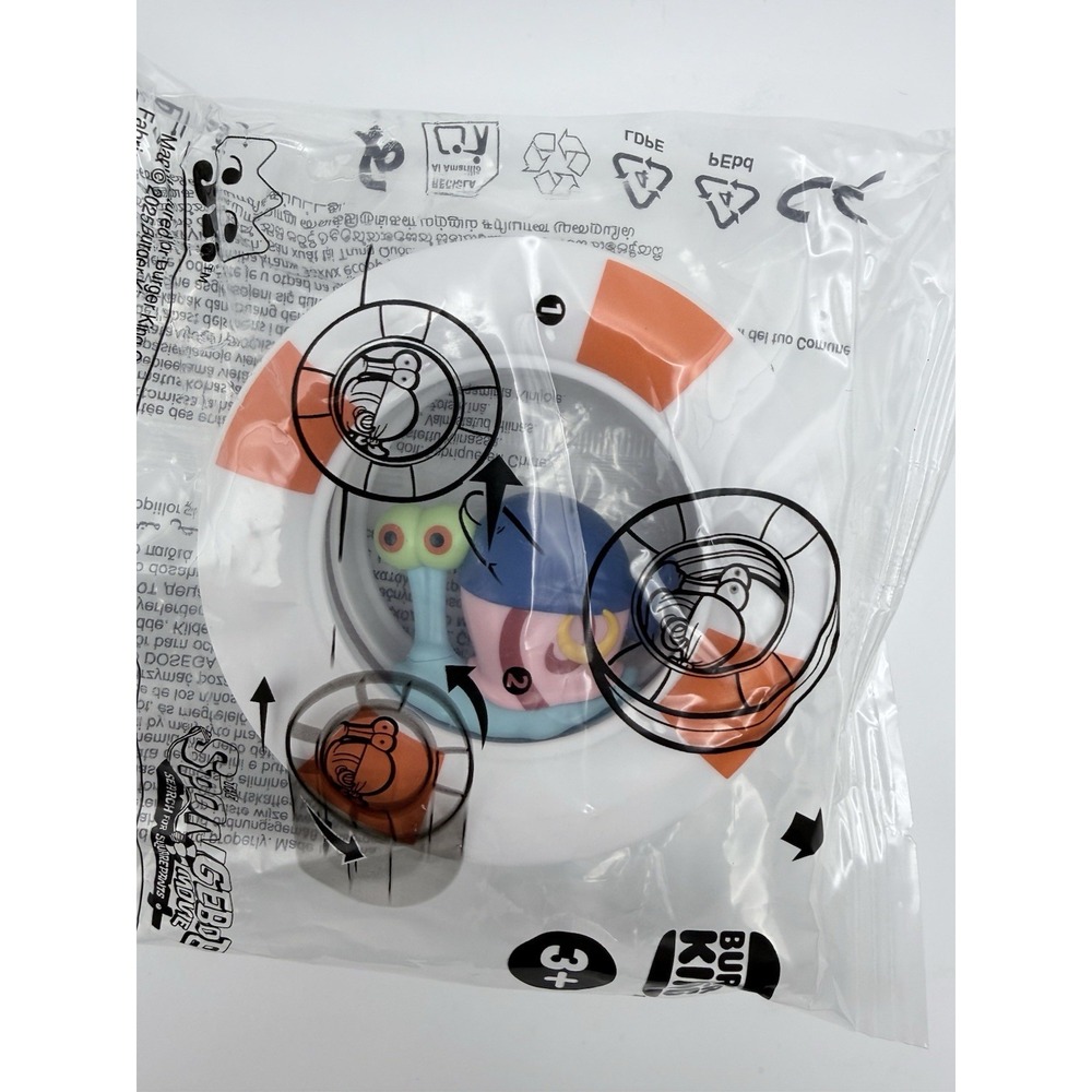 GARY Burger King Toy 2025 Spongebob Movie Squarepants New Sealed‎ GARY THE SNAIL